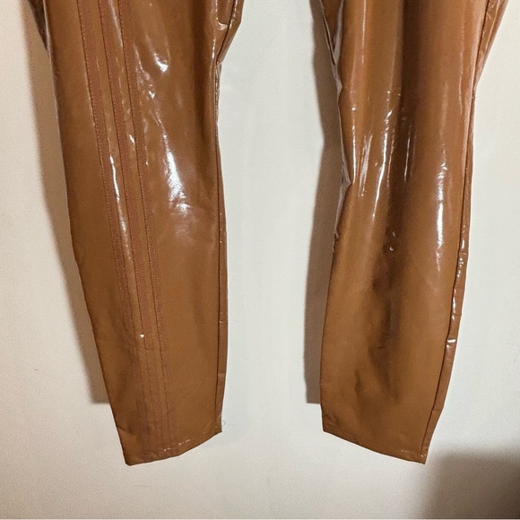 ADIDAS + IVY PARK Sz XL Latex Slim Fit Zipper No Pockets Unique Trouser  Pants - Picture 11 of 14